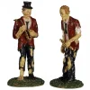 Lemax Personaggi|Prodotti Fuori Catalogo*A Chilling Band Of Two Set Of 2 Cod. 02958