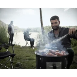 Weber Barbecue Weber A Carbone|Barbecue Weber A Carbone*Affumicatoio Smokey Mountain Cooker Ø 47 cm Black Cod. 721004