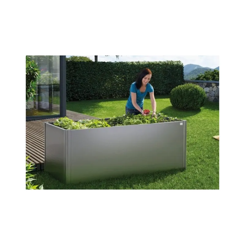 Biohort Fioriere In Metallo Biohort|Bauli In Acciaio*Aiuola Rialzata 1 x 1 m in Metallo