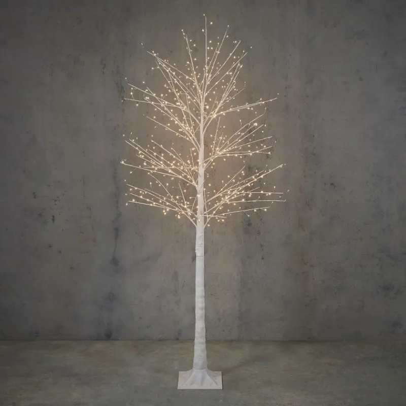 Edelman Luci Di Natale|Luci Di Natale*Albero Bianco con 576 LED Bianco Classico con Timer