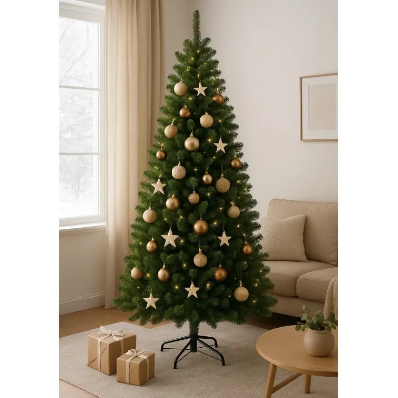 Edelman Alberi Di Natale Tradizionali|Alberi Di Natale Medi*Albero di Natale Brampton Verde h185 Ø127cm PE+PVC
