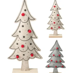 Koopman Complementi D'Arredo*Albero di Natale in Feltro 42 cm. Pezzo Singolo