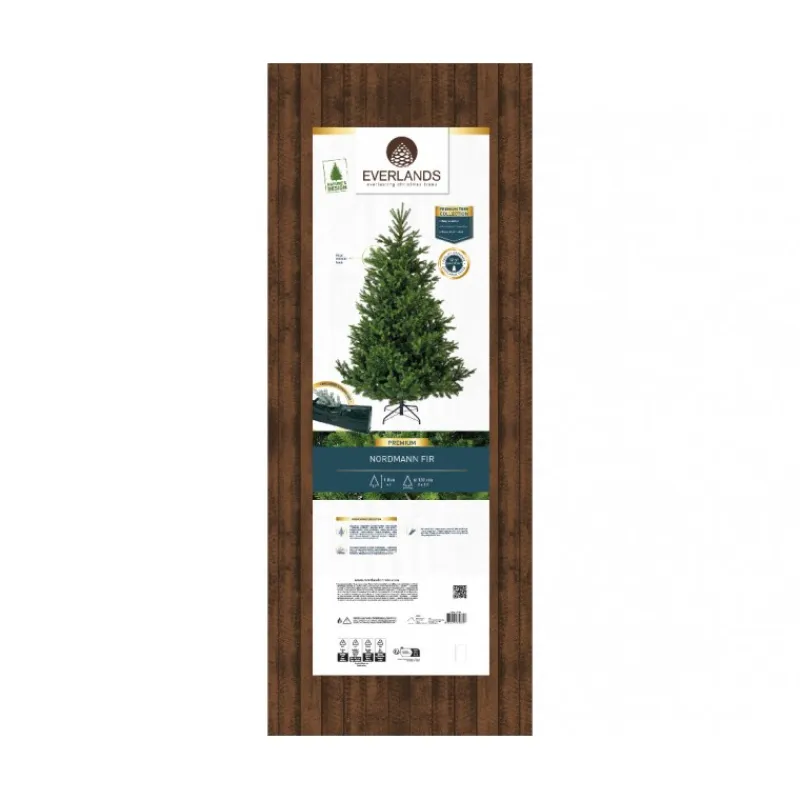 Kaemingk Alberi Di Natale Tradizionali|Alberi Di Natale Medi*Albero di Natale Nordmann h180Ø130cm PE+PVC