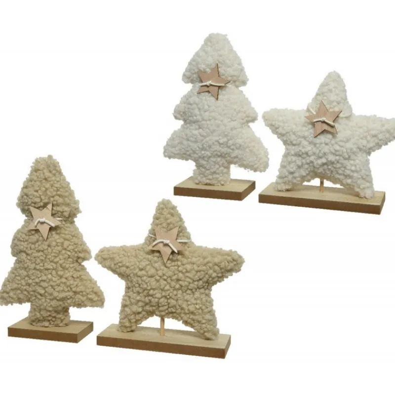 Kaemingk Complementi D'Arredo*Albero di Natale o Stella 18 cm. Pezzo Singolo