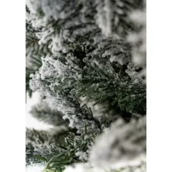 Magic Tree Alberi Di Natale Innevati|Alberi Di Natale Slim*Albero di Natale Russel Innevato h180Ø65cm PE+PVC