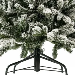 Magic Tree Alberi Di Natale Innevati|Alberi Di Natale Slim*Albero di Natale Russel Innevato h180Ø65cm PE+PVC