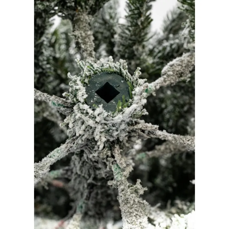 Magic Tree Alberi Di Natale Innevati|Alberi Di Natale Slim*Albero di Natale Russel Innevato h210Ø70cm PE+PVC