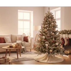 Kaemingk Alberi Di Natale Tradizionali|Alberi In Pe+Pvc*Albero di Natale Trondheim Illuminato h120Ø65cm PE+PVC