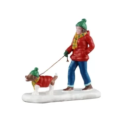 Lemax Personaggi|Novità Lemax Natale 2025*A Snowy Walk Cod. 52532