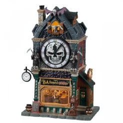 Lemax Edifici Illuminati|Edifici Illuminati*B.A. Freyed Clocksmith con Alimentatore Cod. 25851