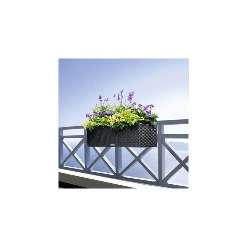 Lechuza Cottage Collection|Fioriere In Resina*Balconera Cottage 80 Set Completo