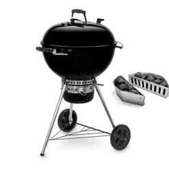 Weber Weber Promo|Barbecue Weber A Carbone*Barbecue a Carbone Master-Touch 57 cm GBS E-5750 Black Cod. 14701004 + Cesti Porta Carbone Cod. 7403