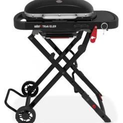 Weber Barbecue Weber A Gas|Barbecue Weber A Gas*Barbecue a Gas Traveler Compact Black Cod. 1500557
