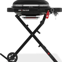 Weber Barbecue Weber A Gas|Barbecue Weber A Gas*Barbecue a Gas Traveler Compact Black Cod. 1500557