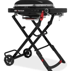 Weber Barbecue Weber A Gas|Barbecue Weber A Gas*Barbecue a Gas Traveler Compact Black Cod. 1500557