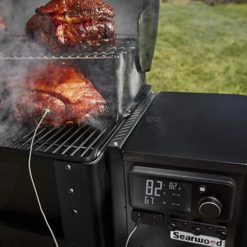 Weber Barbecue Weber A Pellet|Barbecue A Pellet*Barbecue a Pellet Searwood Xl Black Cod. 1500131