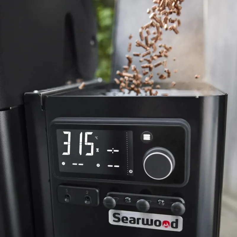 Weber Barbecue Weber A Pellet|Barbecue A Pellet*Barbecue a Pellet Searwood Xl Black Cod. 1500131