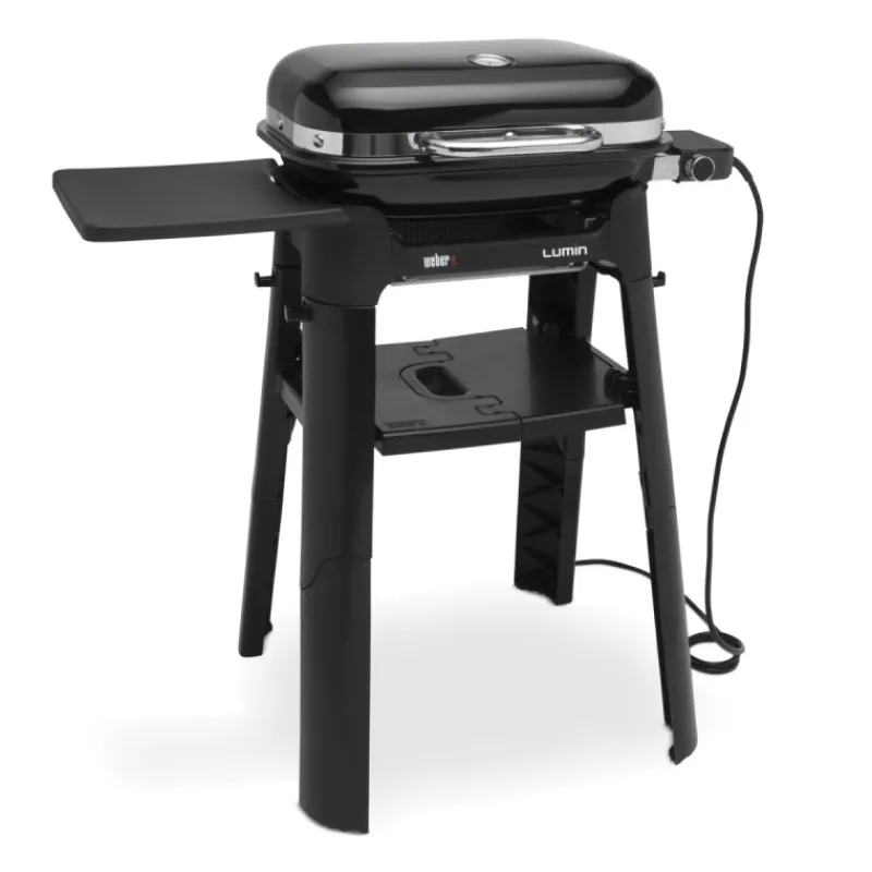 Weber Barbecue Weber Lumin|Barbecue Elettrici Weber Lumin*Barbecue Elettrico Lumin Compact Con Stand Black Cod. 91010853