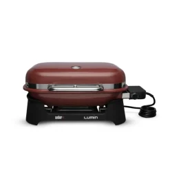 Weber Barbecue Weber Lumin|Barbecue Elettrici Weber Lumin*Barbecue Elettrico Lumin Crimson Red Cod. 92040953