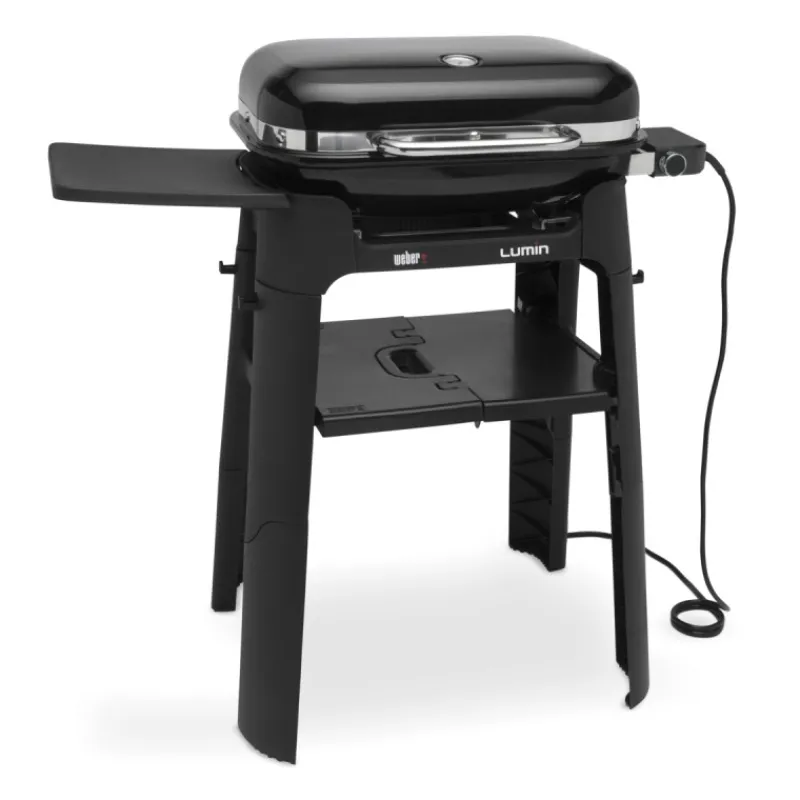 Weber Barbecue Weber Lumin|Barbecue Elettrici Weber Lumin*Barbecue Elettrico Lumin Con Stand Black Cod. 92010853