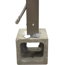 Acquapoint Accessori|Fontane Da Interrare*Basamento in Metallo Zincato per Fontane da Interrare Aquapoint