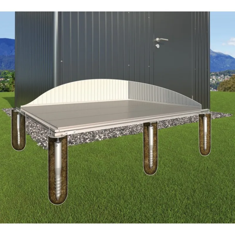 Biohort Casetta Europa Biohort In Metallo*Basamento SmartBase Plus per Casetta Europa in Metallo