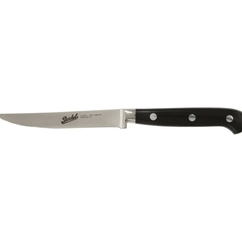 Berkel Coltelli Berkel|Coltelli Berkel*Adhoc Coltello bistecca 11 cm Nero Lama seghettata
