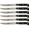 Berkel Coltelli Berkel|Coltelli Berkel*Adhoc Set 6 coltelli da bistecca Nero Lama liscia