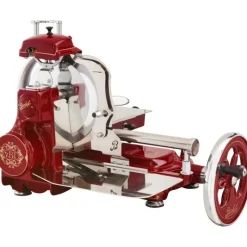 Berkel Affettatrici Volano Berkel*Affettatrice Volano Fiorato Tribute colore Rosso - Decori Oro