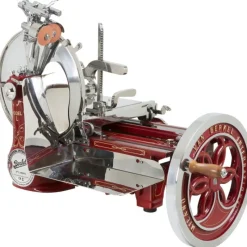 Berkel Affettatrici Volano Berkel*Affettatrice Volano Fiorato L16 colore Rosso - Decori Oro