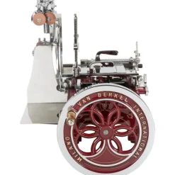 Berkel Affettatrici Volano Berkel*Affettatrice Volano Fiorato L16 colore Rosso - Decori Oro
