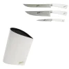 Berkel Coltelli Berkel|Coltelli Berkel*Ceppo Bag + Elegance Set 3 coltelli chef Bianco