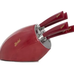 Berkel Coltelli Berkel|Coltelli Berkel*Ceppo Sense Rosso + set 5 coltelli Elegance Red