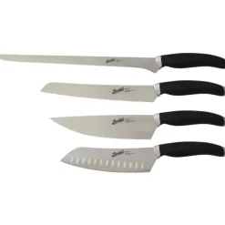 Berkel Coltelli Berkel|Coltelli Berkel*Teknica set Chef 4 pz Nero