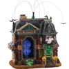 Lemax Edifici E Giostre In Movimento|Edifici E Giostre In Movimento*Black Raven Manor con Alimentatore 4.5V Cod. 05605