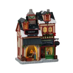 Lemax Edifici Illuminati*Blackthorne Glassworks con Alimentatore Cod. 25887