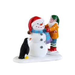 Lemax Personaggi*Building A Snowman Cod. 22134