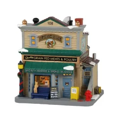 Lemax Prodotti Fuori Catalogo|Edifici Illuminati*Butcher'S Hollow B/O 4.5V Cod. 15767