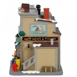 Lemax Prodotti Fuori Catalogo|Edifici Illuminati*Butcher'S Hollow B/O 4.5V Cod. 15767