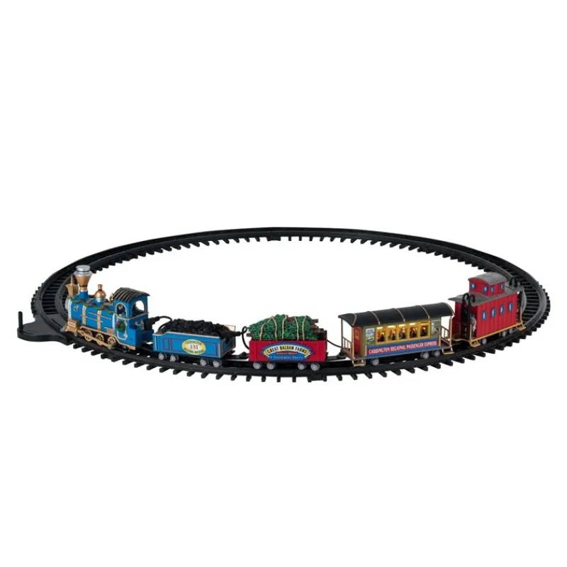 Lemax Edifici E Giostre In Movimento*Caddington Regional Railroad B/O 4.5V Cod. 44330