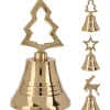 Koopman Complementi D'Arredo|Oggetti Per La Tavola*Campanella in Alluminio 5x10 Cm Oro. Pezzo Singolo