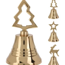 Koopman Complementi D'Arredo|Oggetti Per La Tavola*Campanella in Alluminio 5x10 Cm Oro. Pezzo Singolo