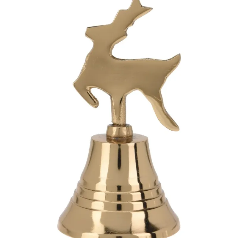 Koopman Complementi D'Arredo|Oggetti Per La Tavola*Campanella in Alluminio 5x10 Cm Oro. Pezzo Singolo