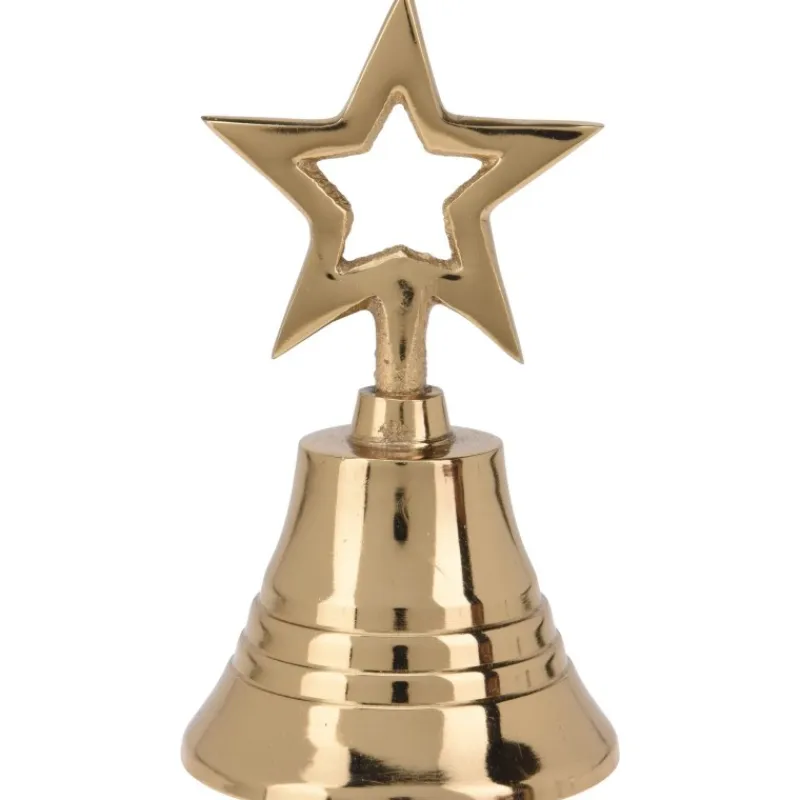 Koopman Complementi D'Arredo|Oggetti Per La Tavola*Campanella in Alluminio 5x10 Cm Oro. Pezzo Singolo