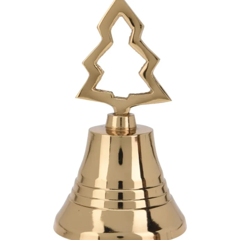 Koopman Complementi D'Arredo|Oggetti Per La Tavola*Campanella in Alluminio 5x10 Cm Oro. Pezzo Singolo