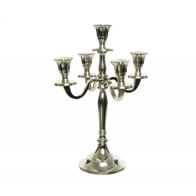Kaemingk Candele E Accessori*Candelabro in alluminio 29,5 cm