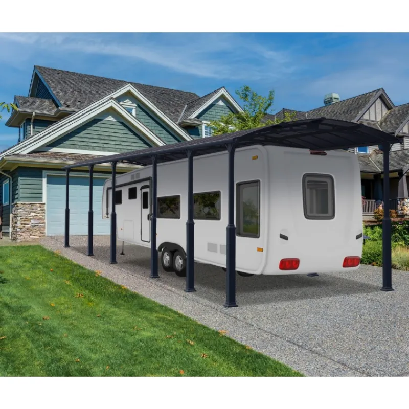 Canopia Carport*Alpine Alto RV Carport in Alluminio 3.6 X 13 m