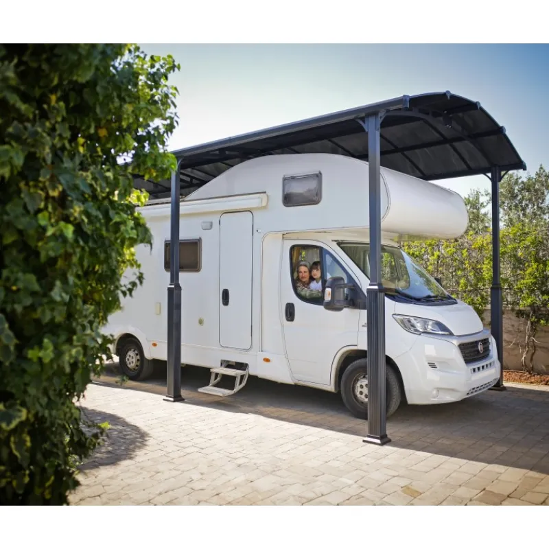 Canopia Carport*Alpine Alto RV Carport in Alluminio 3.6 X 13 m