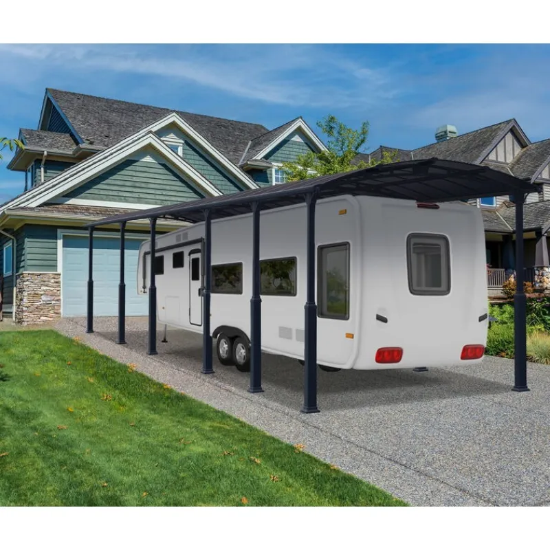 Canopia Carport*Alpine Alto RV Carport in Alluminio 3.6 X 13 m