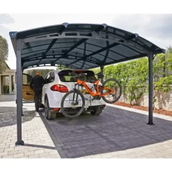 Canopia Carport*Arcadia Carport in Alluminio 3.6 X 13 m